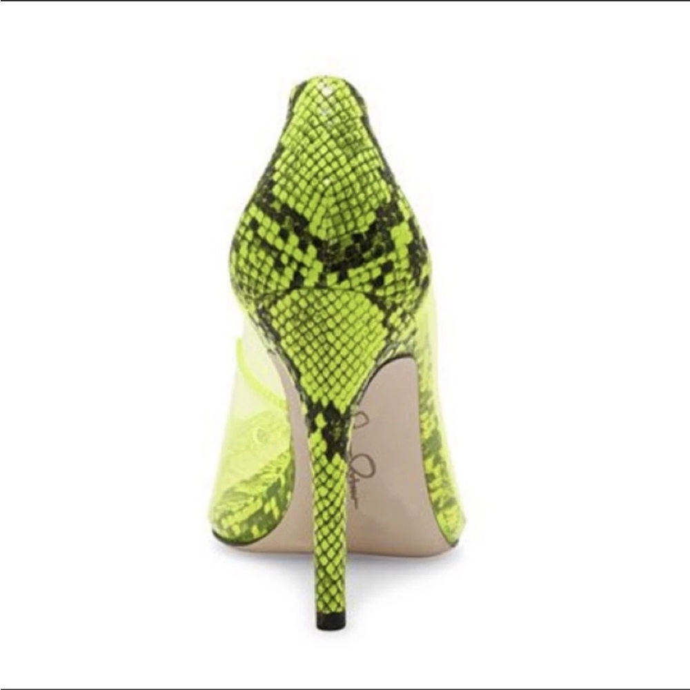 Jessica Simpson Pixera  snake print Pumps - Picture 5 of 7